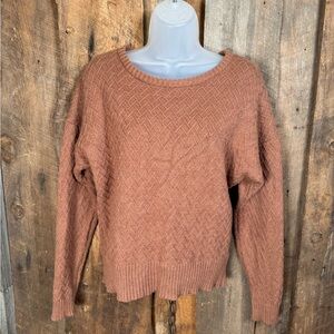 Truth Copper Crew Neck Sweater - Size Small